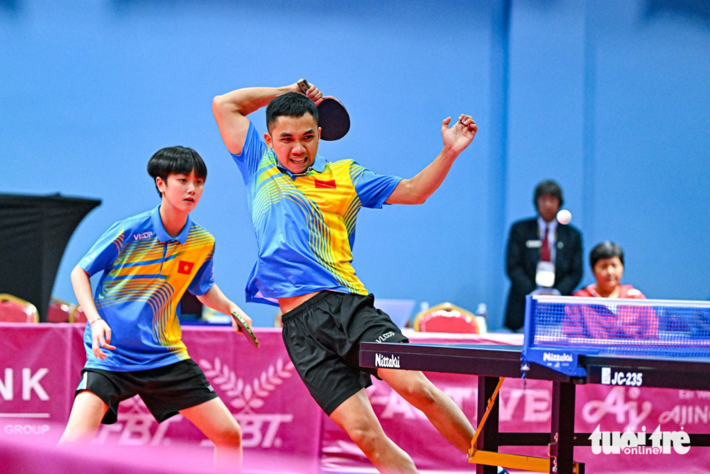 Vietnamese Table Tennis Pair Earns Historic Southeast Asian Games Gold Medal