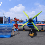 Flight Simulation Experience Captivates Local Enthusiasts at Achievement Exhibition