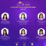 Top 20 Honored in the 2025 Vietnam Female Students Sci-Tech Awards