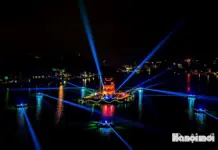 Enchanting Lights Illuminate Hoan Kiem Lake as Hanoi Celebrates Christmas and New Year